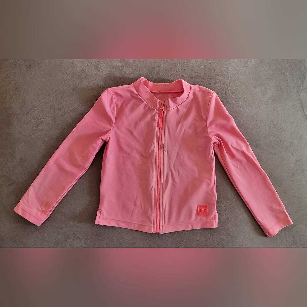 Gap Kids Size 4-5 Pink Zippered Jacket